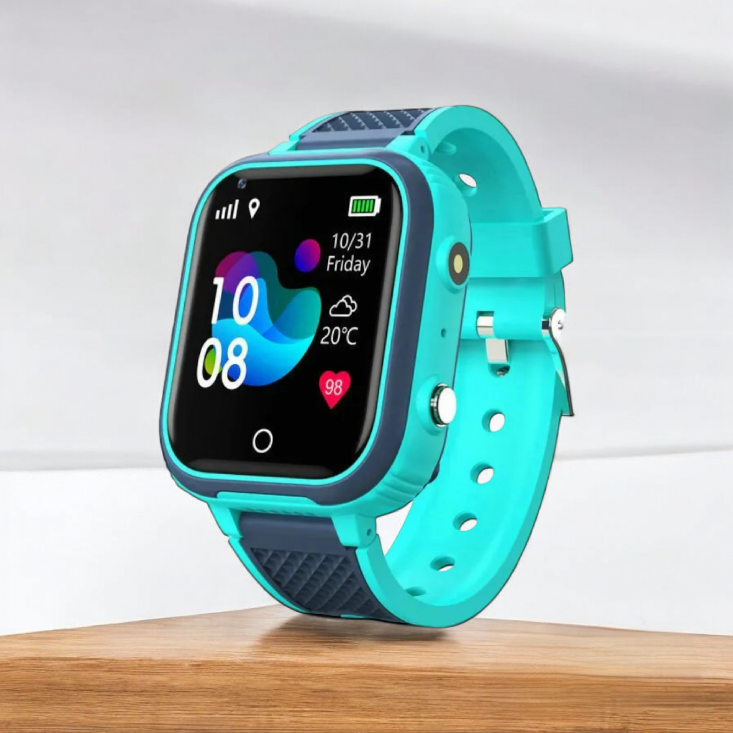Montre Connectée Enfant 4G Vidéo - Smartwatch GPS Appel Vidéo Garçon Fille