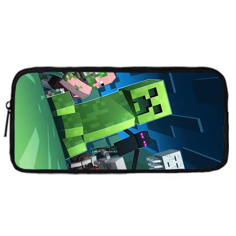 Sac à dos Minecraft - Sac à bandoulière, trousse
