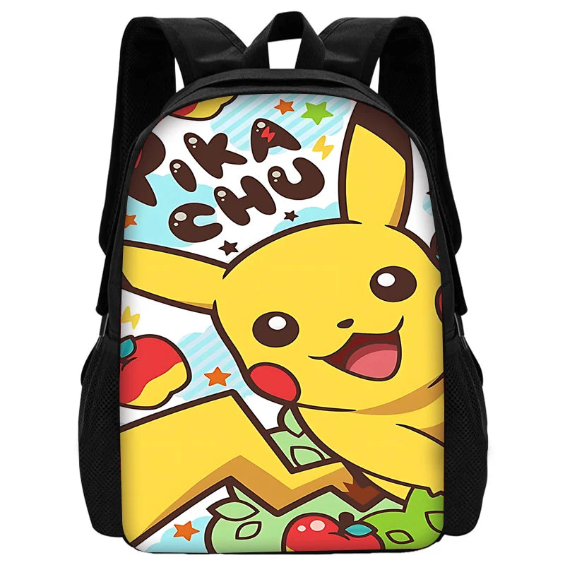 Sac à dos Pokémon - Cartable Scolaire - Sac à bandoulière, trousse