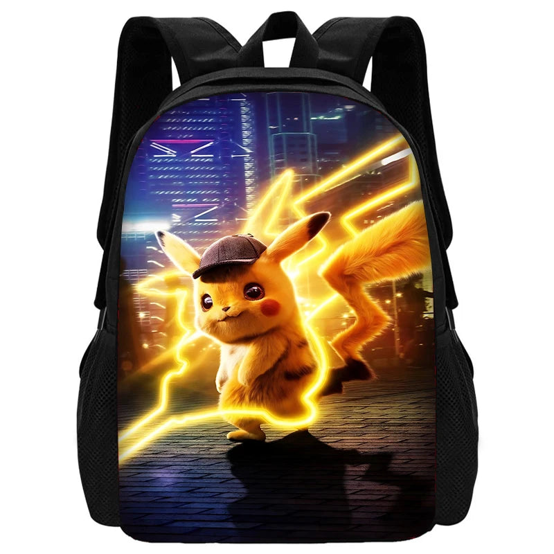 Sac à dos Pokémon - Cartable Scolaire - Sac à bandoulière, trousse