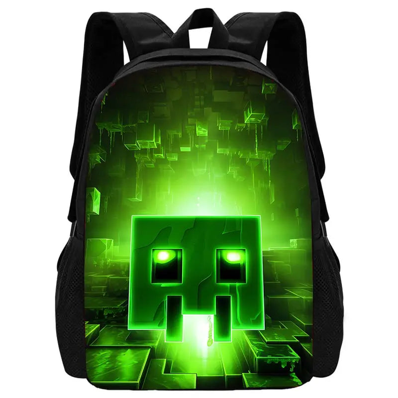 Sac à dos Minecraft - Sac à bandoulière, trousse