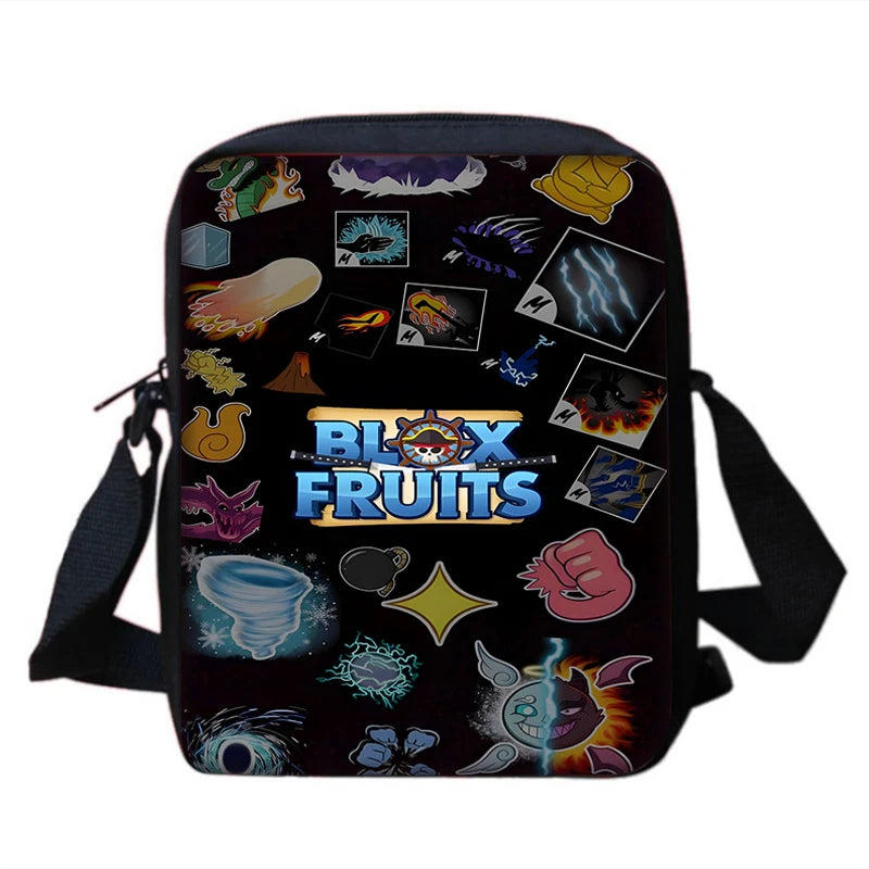 Sac à dos Blox Fruits Gaming - Cartable Scolaire, sac à bandoulière, Trousse