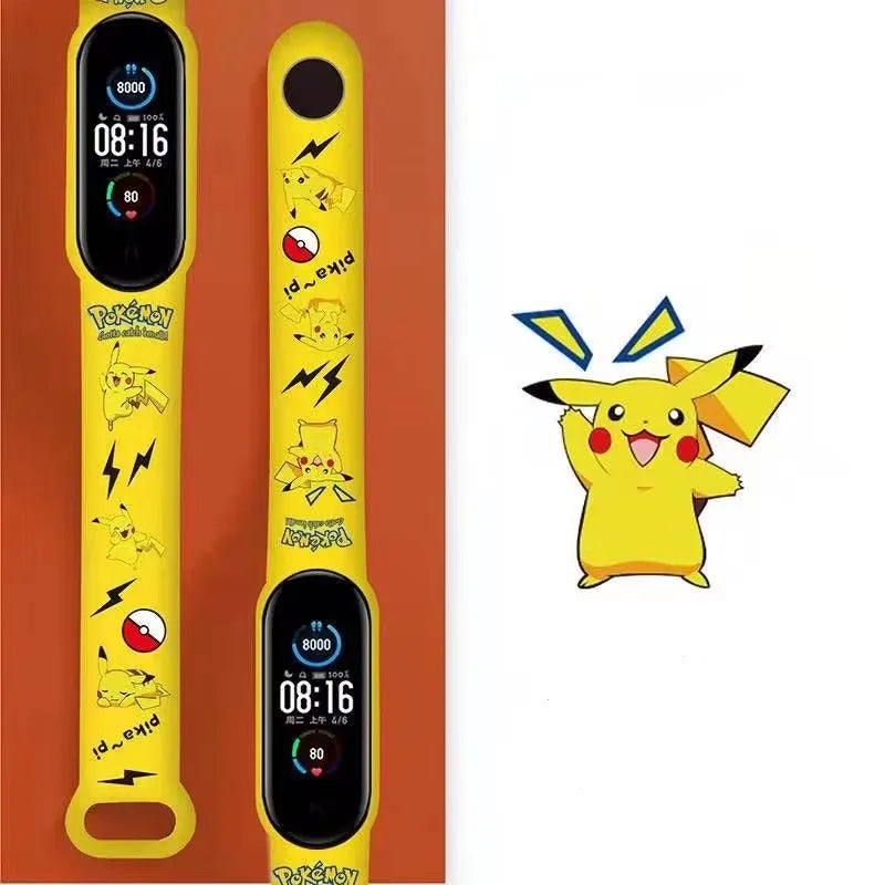Montre Connectée Pokémon Enfant - Smartwatch Digitale Pikachu Interactive