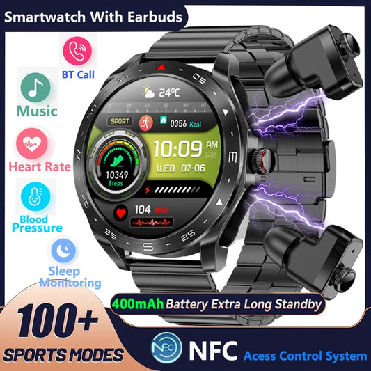 Smart Watch Duo - Montre Connectée Fitness Sport Notifications Homme Femme