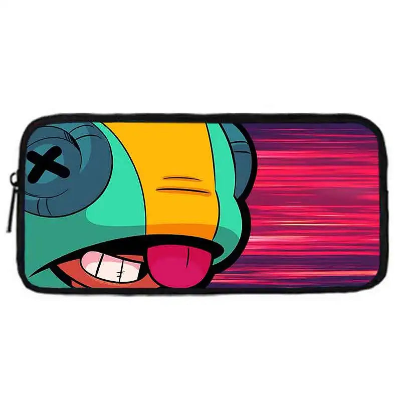 Sac à Dos Brawl Stars - Cartable Gaming Enfant École Trousse Incluse