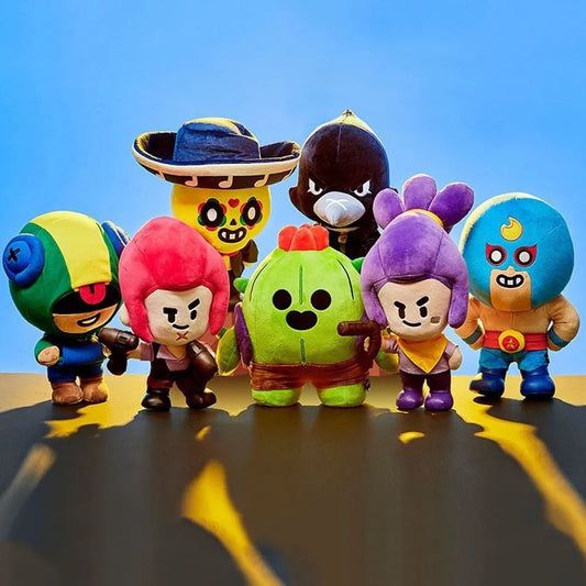 Peluche Brawl Stars - Doudou Gaming Personnages Jeu Enfant Collection