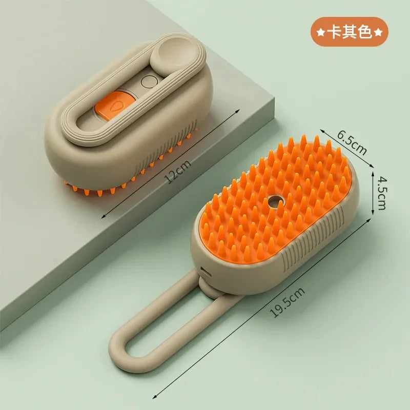 Brosse Vapeur Magique Chien Chat - Toilettage Démêlage Poils Animaux