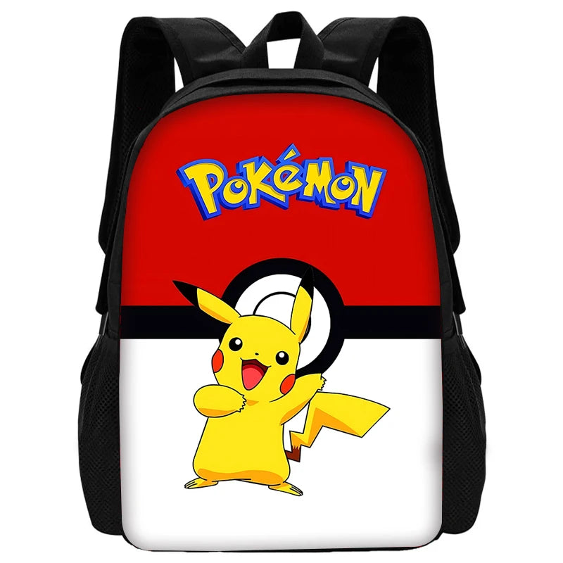 Sac à dos Pokémon - Cartable Scolaire - Sac à bandoulière, trousse