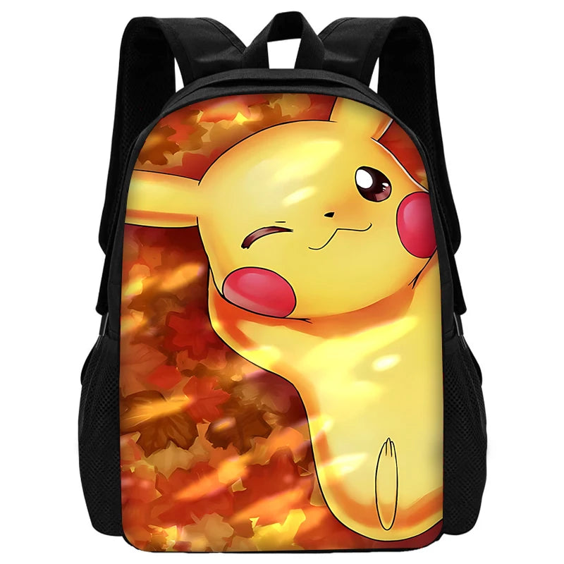 Sac à dos Pokémon - Cartable Scolaire - Sac à bandoulière, trousse