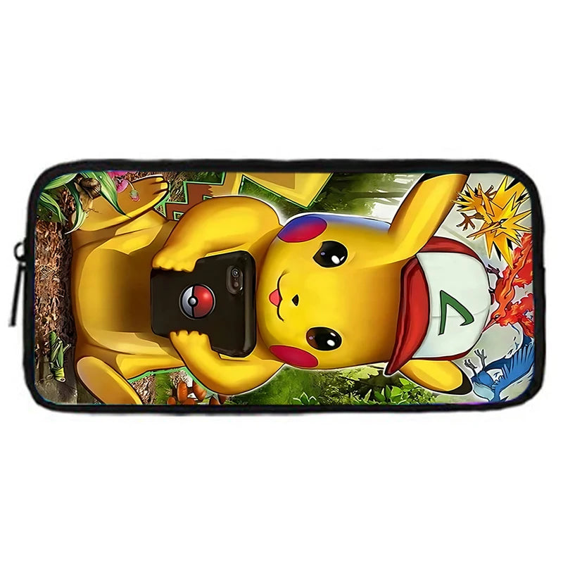 Sac à dos Pokémon - Cartable Scolaire - Sac à bandoulière, trousse