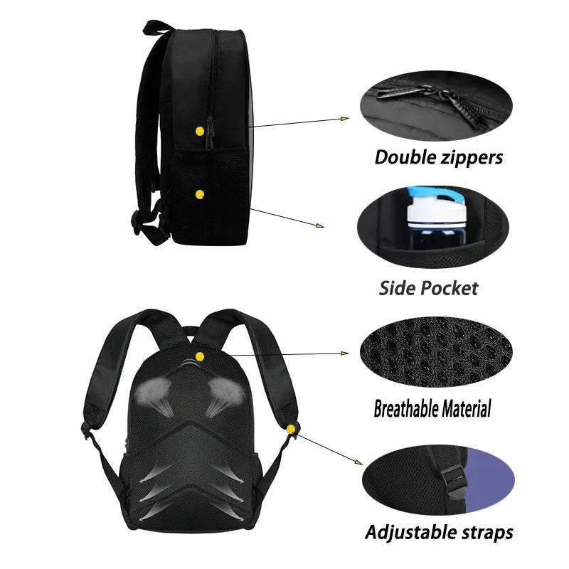 Sac à dos Pokémon - Cartable Scolaire - Sac à bandoulière, trousse