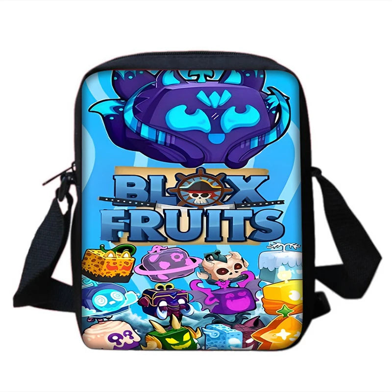 Sac à dos Blox Fruits Gaming - Cartable Scolaire, sac à bandoulière, Trousse
