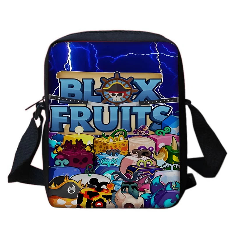 Sac à dos Blox Fruits Gaming - Cartable Scolaire, sac à bandoulière, Trousse