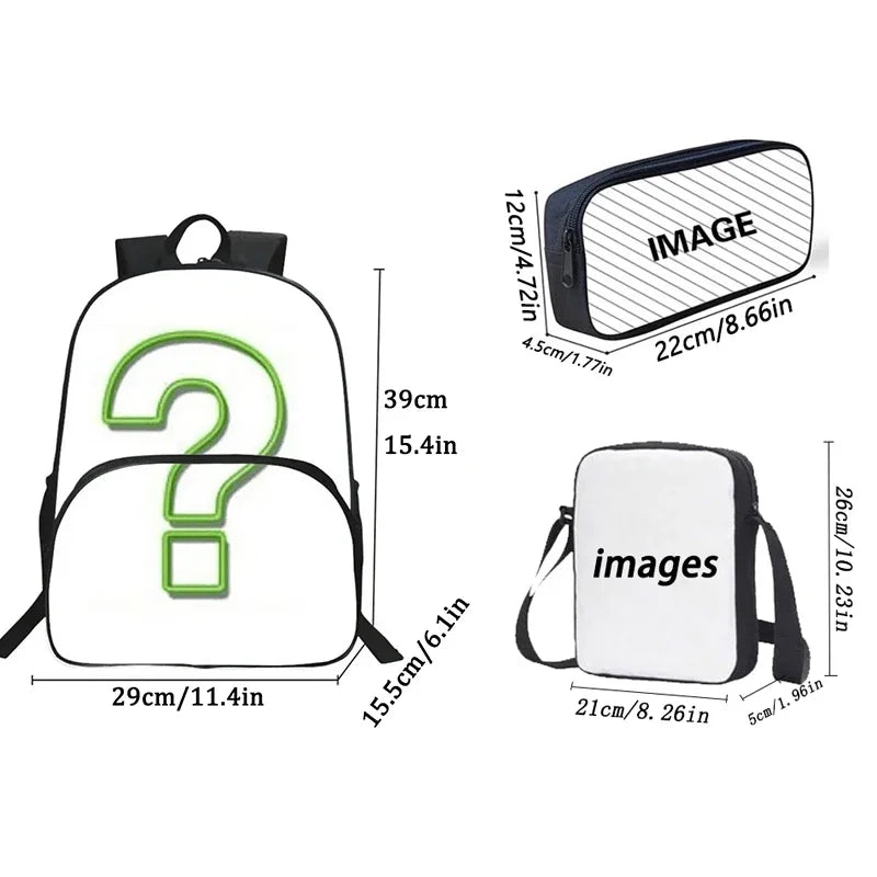 Sac à dos Blox Fruits Gaming - Cartable Scolaire, sac à bandoulière, Trousse