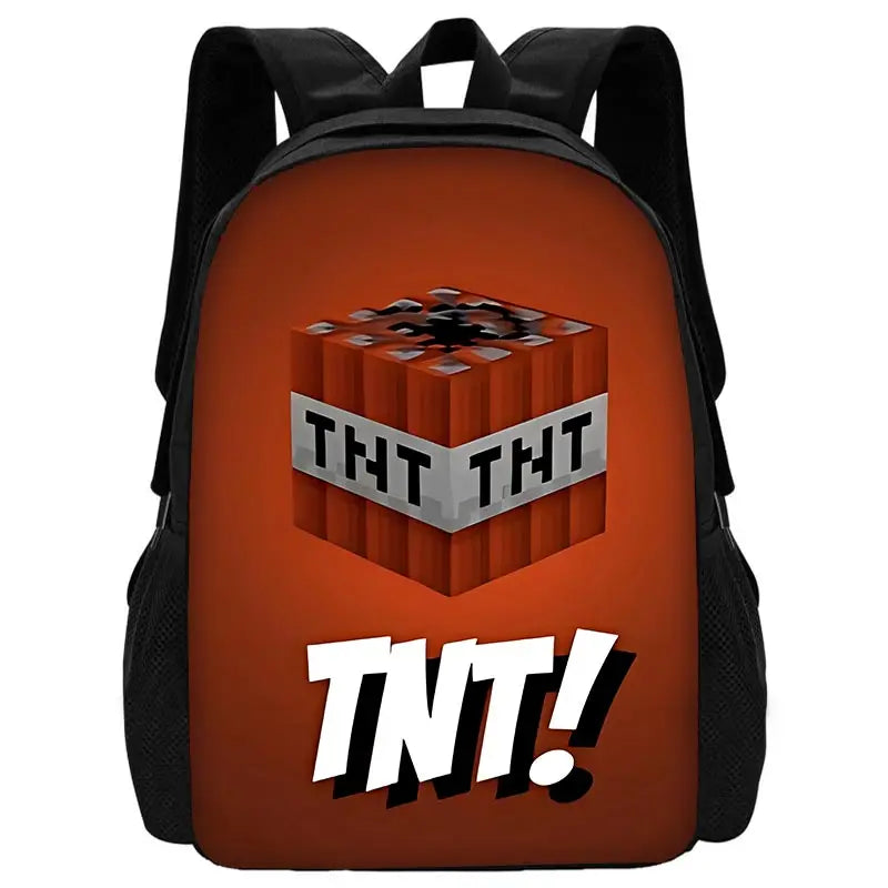Sac Dos Minecraft - Cartable Scolaire Gaming Enfant Trousse Bandoulière