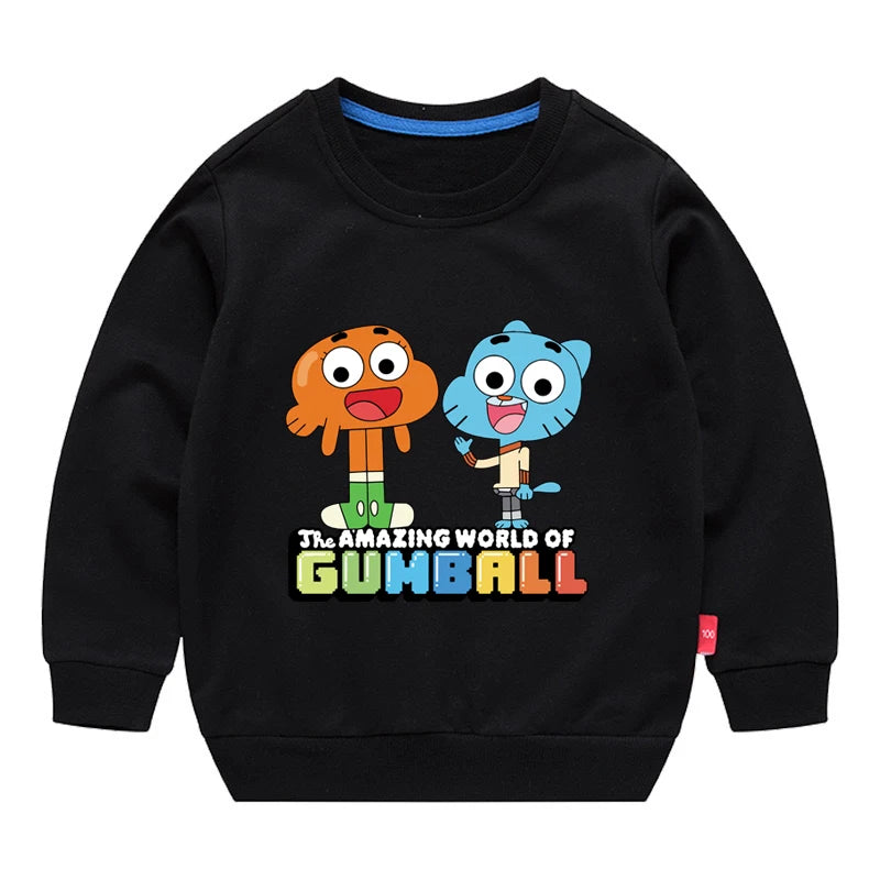 Pull Gumball Enfant - Sweat Le Monde Incroyable de Gumball Garçon Fille