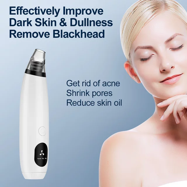Extracteur Points Noirs - Aspirateur Électrique Nettoyage Pores Visage