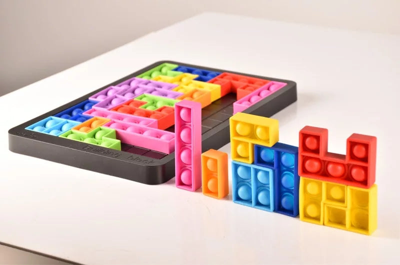 Yunii Pop Tetris "Building Block" - jouet montessori