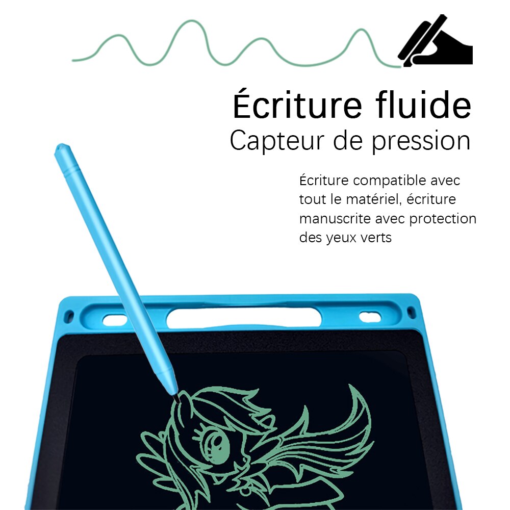 Écriture fluide avec capteur de pression