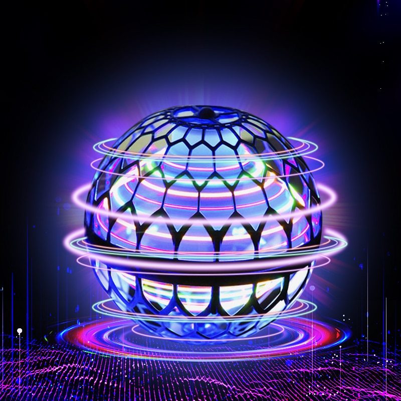 Boule Volante Lumineuse Flynova Pro - Gyrosphère LED Magique Enfant