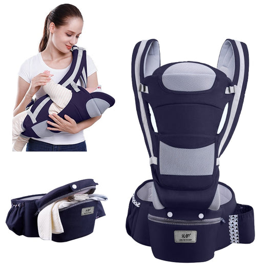 Porte-Bébé Ergonomique 15 Positions - Confort Parent Bébé 0-48 Mois
