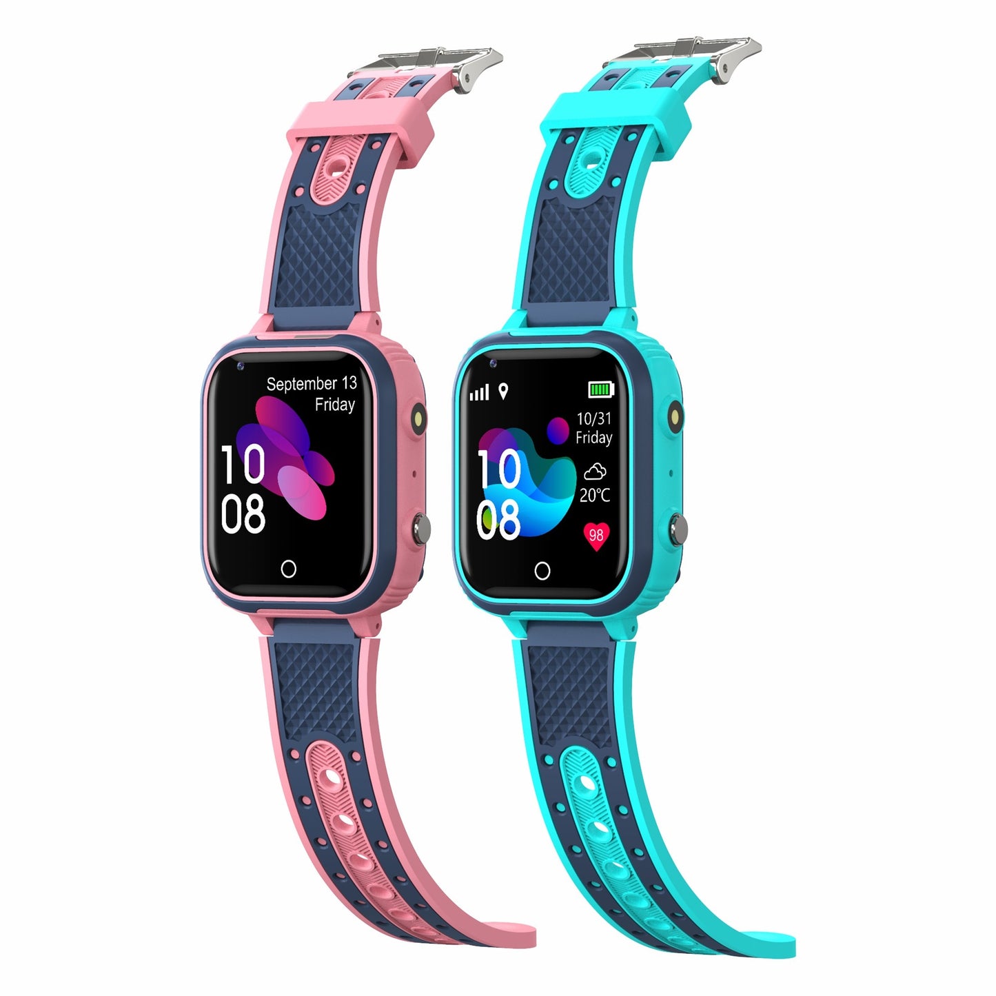 Montre Connectée Enfant 4G Vidéo - Smartwatch GPS Appel Vidéo Garçon Fille