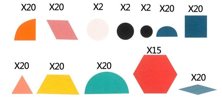 Puzzle Éducatif en bois montessori