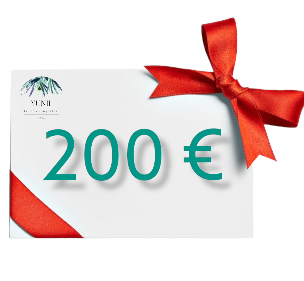 Carte Cadeau YUNII - E-Carte Cadeau Numérique Réception Immédiate Email