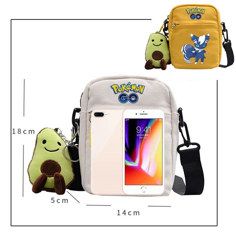Sacoche Pokémon - Sac à bandoulière, sacoche en toile pokémon