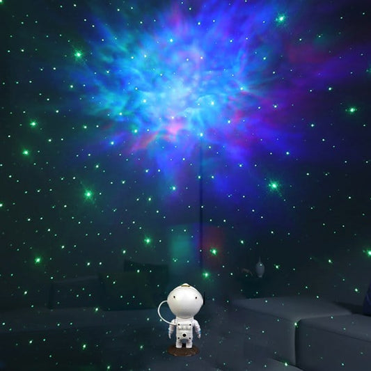 Astronaute Projecteur Étoiles - Veilleuse Galaxie Enfant Lampe Nuit