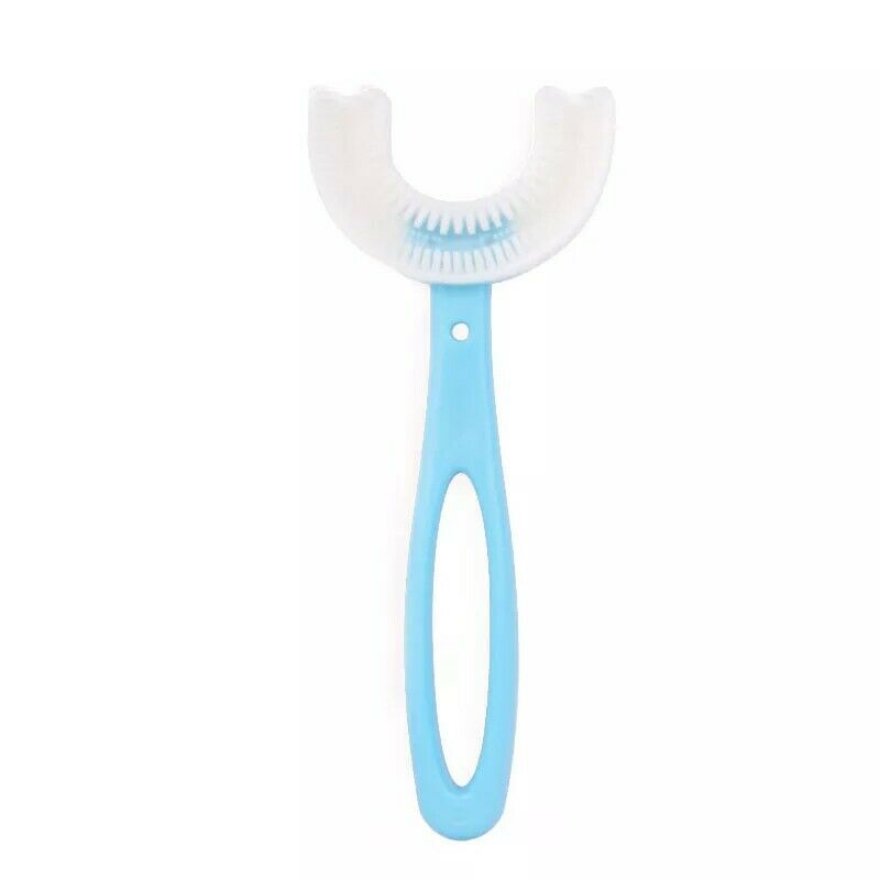 Brosse à dents en U Bleu 6-12 ans