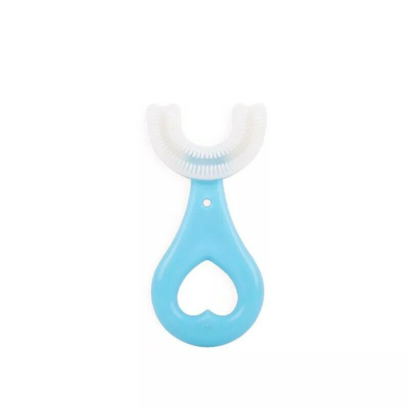 Brosse à dents en U Bleu 2-6 ans