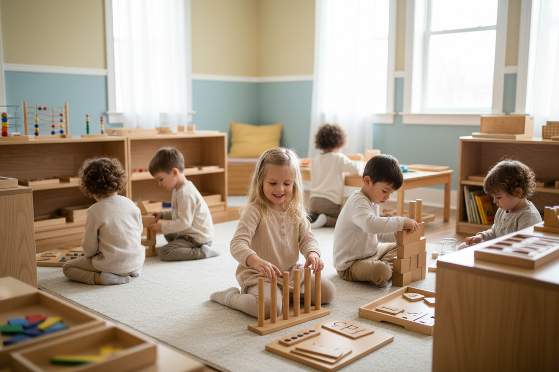 La Pédagogie Montessori 2025 : Guide Complet pour Parents et Éducateurs