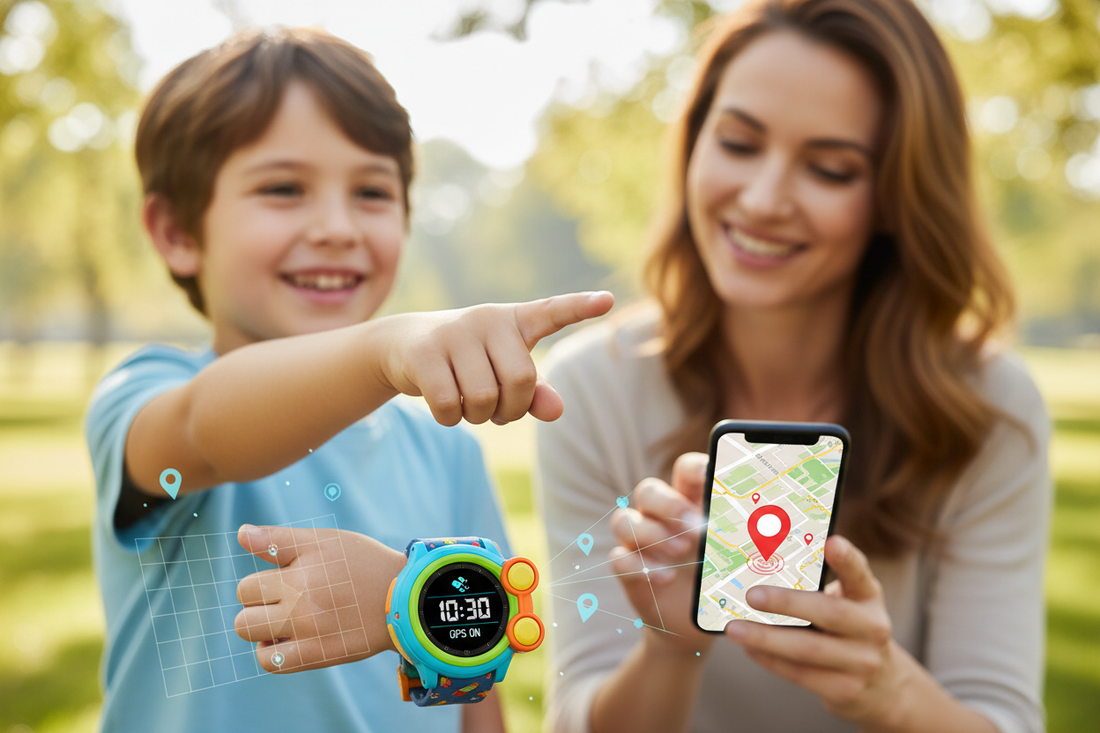 Montre Connectée avec GPS pour mon Enfant "et pour moi afin de me rassurer" !