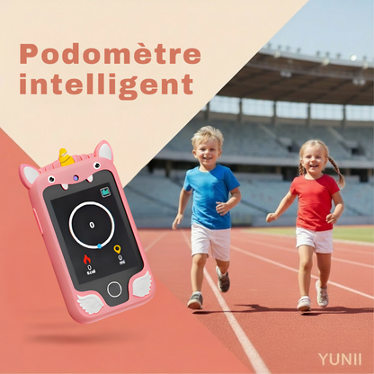 Smartphone Musical Licorne & Dino Enfant - Téléphone Jouet Éducatif Écran Tactile 8GB