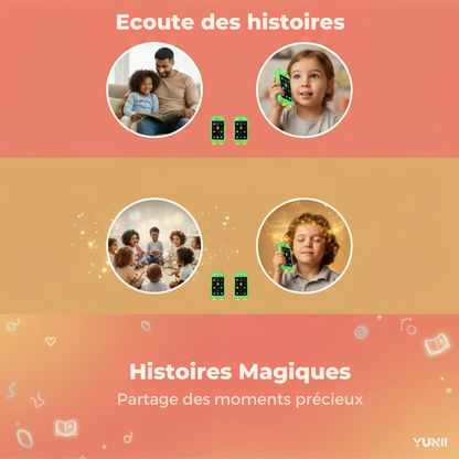 Smartphone Musical Licorne & Dino Enfant - Téléphone Jouet Éducatif Écran Tactile 8GB