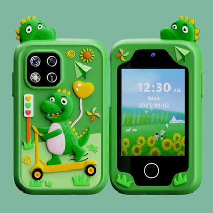 Smartphone Musical Licorne & Dino Enfant - Téléphone Jouet Éducatif Écran Tactile 8GB
