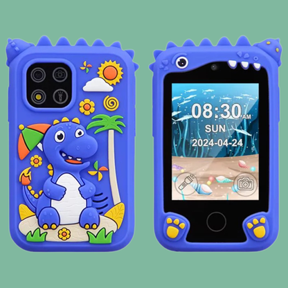 Smartphone Musical Licorne & Dino Enfant - Téléphone Jouet Éducatif Écran Tactile 8GB