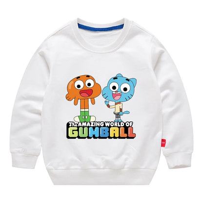 Pull Gumball Enfant - Sweat  Le Monde Incroyable de Gumball Garçon Fille