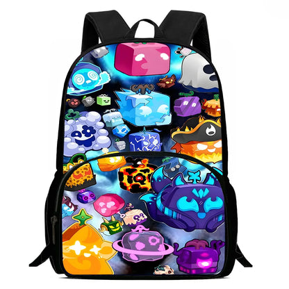 Sac à dos Blox Fruits Gaming - Cartable Scolaire, sac à bandoulière, Trousse