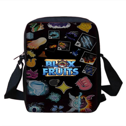 Sac à dos Blox Fruits Gaming - Cartable Scolaire, sac à bandoulière, Trousse