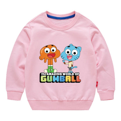 Pull Gumball Enfant - Sweat  Le Monde Incroyable de Gumball Garçon Fille