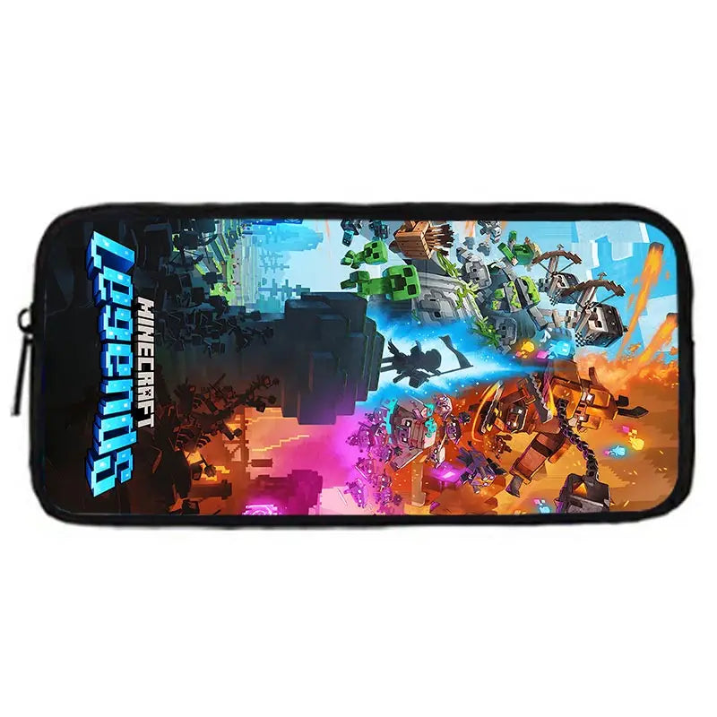 Sac à dos Minecraft - Sac à bandoulière, trousse