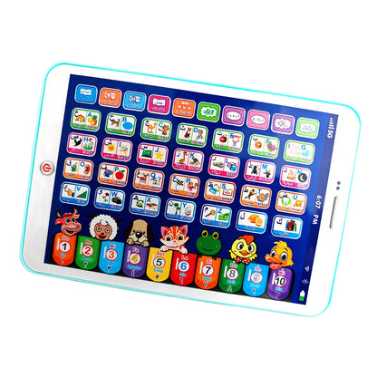 Tablette Éducative Bilingue pour Enfants 3-12 ans - Français/Anglais ou Français/Arabe
