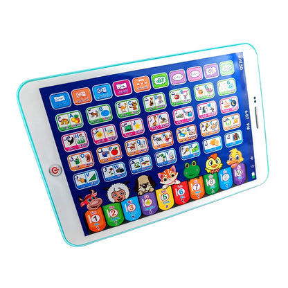 Tablette Éducative Bilingue pour Enfants 3-12 ans - Français/Anglais ou Français/Arabe