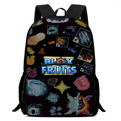 Sac à dos Blox Fruits Gaming - Cartable Scolaire, sac à bandoulière, Trousse