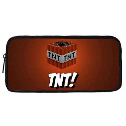 Sac à dos Minecraft - Sac à bandoulière, trousse