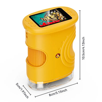 Microscope Numérique Enfant - Jouet Éducatif STEM