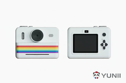 Appareil Photo Instantané Enfant avec Imprimante - Caméra Numérique 1080P HD 2.8" - Jouet Créatif 3 Ans+
