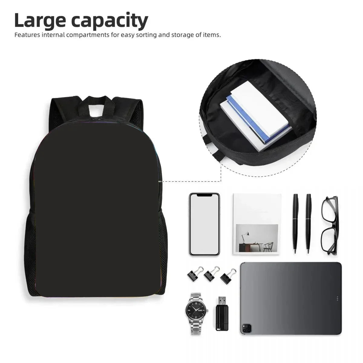 Sac à dos Skibidi - Cartable Scolaire, sac à Bandoulière, trousse